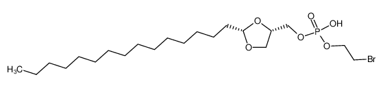 cis-(2S,4S)-[[(2-pentadecyl-1,3-dioxolan-4-yl)methyl]oxy]phospho-β-bromoethanol CAS:399024-46-5 manufacturer & supplier