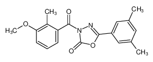 5-(3,5-dimethylphenyl)-3-(3-methoxy-2-methylbenzoyl)-1,3,4-oxadiazol-2(3H)-one CAS:399040-89-2 manufacturer & supplier