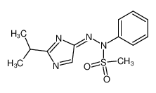 (E)-N'-(2-isopropyl-4H-imidazol-4-ylidene)-N-phenylmethanesulfonohydrazide CAS:39907-63-6 manufacturer & supplier