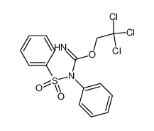 2,2,2-trichloroethyl phenyl(phenylsulfonyl)carbamimidate CAS:39909-52-9 manufacturer & supplier