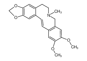 (14E)-2,3-dimethoxy-6-methyl-5,6,7,8-tetrahydro-benzo[c][1,3]dioxolo[4',5':4,5]benzo[1,2-g]azecine CAS:3991-24-0 manufacturer & supplier