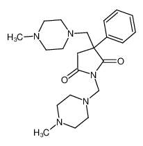 1,3-bis-(4-methyl-piperazin-1-ylmethyl)-3-phenyl-pyrrolidine-2,5-dione CAS:39911-44-9 manufacturer & supplier