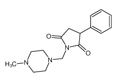 1-(4-methyl-piperazin-1-ylmethyl)-3-phenyl-pyrrolidine-2,5-dione CAS:39911-50-7 manufacturer & supplier