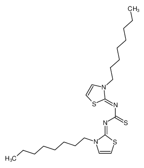 bis-(3-octyl-3H-thiazol-2-ylidene)-thiourea CAS:39913-40-1 manufacturer & supplier