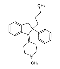 4-(2-Butyl-2-phenyl-indan-1-ylidene)-1-methyl-piperidine CAS:3992-60-7 manufacturer & supplier