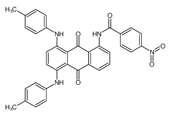 N-[5,8-bis(4-methylanilino)-9,10-dioxoanthracen-1-yl]-4-nitrobenzamide CAS:39923-22-3 manufacturer & supplier