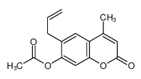 6-allyl-4-methyl-2-oxo-2H-chromen-7-yl acetate CAS:3993-50-8 manufacturer & supplier