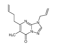 3-allyl-5-but-3-enyl-6-methyl-3H-[1,2,4]triazolo[1,5-a]pyrimidin-7-one CAS:3995-70-8 manufacturer & supplier