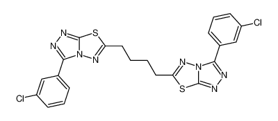 1,4-bis(3-(3-chlorophenyl)-[1,2,4]triazolo[3,4-b][1,3,4]thiadiazol-6-yl)butane CAS:399512-11-9 manufacturer & supplier