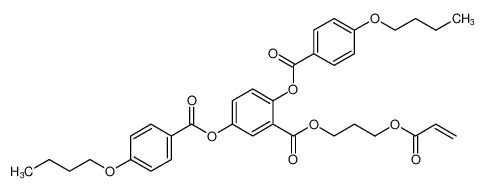 2-((3-(acryloyloxy)propoxy)carbonyl)-1,4-phenylene bis(4-butoxybenzoate) CAS:399512-91-5 manufacturer & supplier