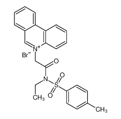 5-(2-((N-ethyl-4-methylphenyl)sulfonamido)-2-oxoethyl)phenanthridin-5-ium bromide CAS:399528-38-2 manufacturer & supplier