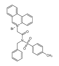 5-(2-((N-benzyl-4-methylphenyl)sulfonamido)-2-oxoethyl)phenanthridin-5-ium bromide CAS:399528-41-7 manufacturer & supplier