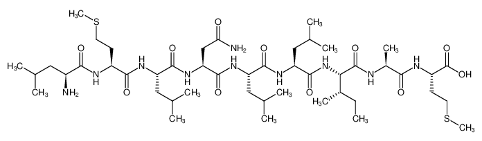 L-Methionine,L-leucyl-L-methionyl-L-leucyl-L-asparaginyl-L-leucyl-L-leucyl-L-isoleucyl-L-alanyl- CAS:399537-63-4 manufacturer & supplier