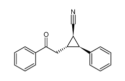 rel-(1R,2S,3S)-2-(2-oxo-2-phenylethyl)-3-phenylcyclopropane-1-carbonitrile CAS:399558-47-5 manufacturer & supplier