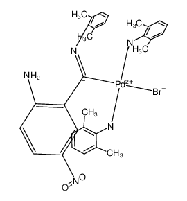 trans-[Pd(C(=NC6H3Me2-2,6)C6H4NH2-2-NO2-5)Br(CNC6H3Me2-2,6)2] CAS:399567-18-1 manufacturer & supplier