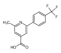 2-methyl-6-(4-trifluoromethyl-phenyl)-isonicotinic acid CAS:39965-85-0 manufacturer & supplier