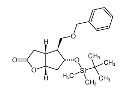 (3aR,4S,5R,6aS)-4-Benzyloxymethyl-5-(tert-butyl-dimethyl-silanyloxy)-hexahydro-cyclopenta[b]furan-2-one CAS:39968-91-7 manufacturer & supplier