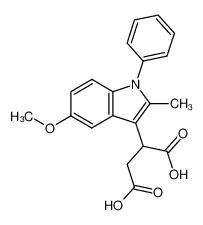 (5-methoxy-2-methyl-1-phenyl-indol-3-yl)-succinic acid CAS:39972-30-0 manufacturer & supplier