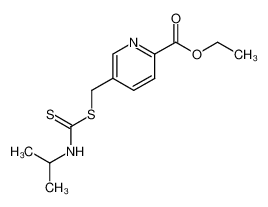 5-Isopropylthiocarbamoylsulfanylmethyl-pyridine-2-carboxylic acid ethyl ester CAS:39977-54-3 manufacturer & supplier