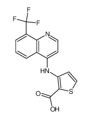 3-(8-trifluoromethyl-quinolin-4-ylamino)-thiophene-2-carboxylic acid CAS:39978-03-5 manufacturer & supplier