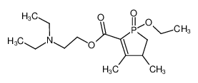 1-ethoxy-3,4-dimethyl-1-oxo-4,5-dihydro-1H-1λ5-phosphole-2-carboxylic acid 2-diethylamino-ethyl ester CAS:39997-68-7 manufacturer & supplier