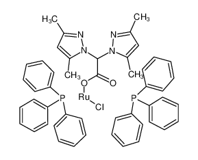 BIS(TRIPHENYLPHOSPHINO)[BIS(3,5-DIMETHYLPYRAZOL-1-YL)ACETATO]CHLORORUTHENIUM(II) CAS:425370-68-9 manufacturer & supplier