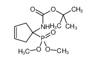 CARBAMIC ACID, [1-(DIMETHOXYPHOSPHINYL)-3-CYCLOPENTEN-1-YL]-, 1,1-DIMETHYLETHYL ESTER CAS:478303-24-1 manufacturer & supplier