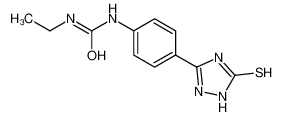 1-ethyl-3-[4-(5-sulfanylidene-1,2-dihydro-1,2,4-triazol-3-yl)phenyl]urea CAS:4922-56-9 manufacturer & supplier