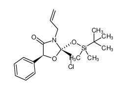 (2S,5S)-3-allyl-2-((tert-butyldimethylsilyl)oxy)-2-(chloromethyl)-5-phenyloxazolidin-4-one CAS:492435-26-4 manufacturer & supplier