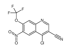 4-Chloro-6-nitro-7-(trifluoromethoxy)-3-quinolinecarbonitrile CAS:492456-55-0 manufacturer & supplier