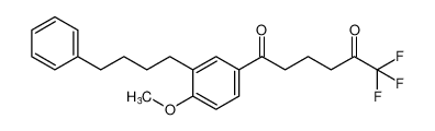 1,5-Hexanedione, 6,6,6-trifluoro-1-[4-methoxy-3-(4-phenylbutyl)phenyl]- CAS:492463-25-9 manufacturer & supplier