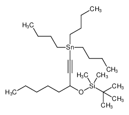 Silane, (1,1-dimethylethyl)dimethyl[[1-[(tributylstannyl)ethynyl]hexyl]oxy]- CAS:492472-10-3 manufacturer & supplier