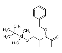 1-(benzyloxy)-5-(((tert-butyldimethylsilyl)oxy)methyl)pyrrolidin-2-one CAS:492472-12-5 manufacturer & supplier