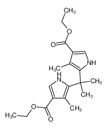 4,4'-dimethyl-1H,1'H-5,5'-(1-methyl-ethane-1,1-diyl)-bis-pyrrole-3-carboxylic acid diethyl ester CAS:4925-48-8 manufacturer & supplier