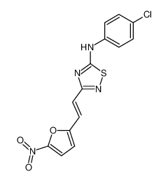 (4-chloro-phenyl)-{3-[2-(5-nitro-furan-2-yl)-vinyl]-[1,2,4]thiadiazol-5-yl}-amine CAS:4928-16-9 manufacturer & supplier