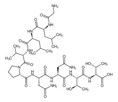 glycyl-L-leucyl-L-leucyl-L-valyl-L-prolyl-L-asparaginyl-L-asparaginyl-L-threonyl-L-threonine CAS:492995-39-8 manufacturer & supplier