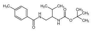 tert-butyl (3-methyl-1-(4-methylbenzamido)butan-2-yl)carbamate CAS:493005-85-9 manufacturer & supplier