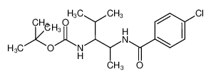 tert-butyl (2-(4-chlorobenzamido)-4-methylpentan-3-yl)carbamate CAS:493005-93-9 manufacturer & supplier