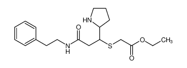 ethyl 2-((3-oxo-3-(phenethylamino)-1-(pyrrolidin-2-yl)propyl)thio)acetate CAS:493010-40-5 manufacturer & supplier