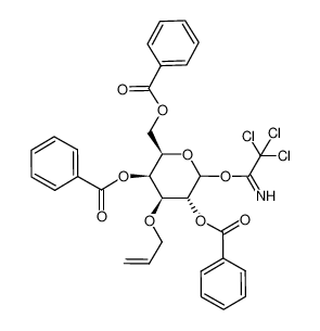 3-O-allyl-2,4,6-tri-O-benzoyl-D-galactopyranosyl trichoroacetimidate CAS:493027-41-1 manufacturer & supplier