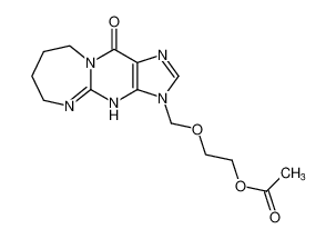 11H-[1,3]Diazepino[1,2-a]purin-11-one,3-[[2-(acetyloxy)ethoxy]methyl]-3,4,6,7,8,9-hexahydro- CAS:493033-69-5 manufacturer & supplier