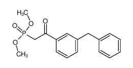 [2-(3-benzyl-phenyl)-2-oxo-ethyl]-phosphonic acid dimethyl ester CAS:493034-72-3 manufacturer & supplier