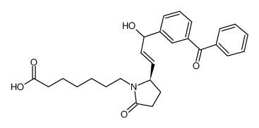 7-{(R)-2-[(E)-3-(3-benzoyl-phenyl)-3-hydroxy-propenyl]-5-oxo-pyrrolidin-1-yl}-heptanoic acid CAS:493035-66-8 manufacturer & supplier