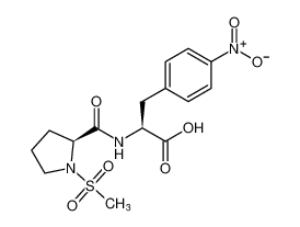 L-Phenylalanine, 1-(methylsulfonyl)-L-prolyl-4-nitro- CAS:493040-80-5 manufacturer & supplier