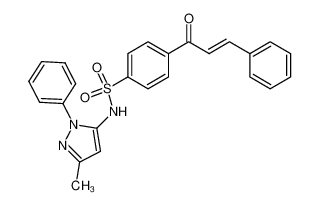 N-(5-Methyl-2-phenyl-2H-pyrazol-3-yl)-4-[(E)-(3-phenyl-acryloyl)]-benzenesulfonamide CAS:494189-51-4 manufacturer & supplier