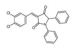 3-[(3,4-dichlorophenyl)methylidene]-1,5-diphenylpyrrolidine-2,4-dione CAS:494201-65-9 manufacturer & supplier