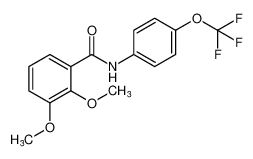 Benzamide, 2,3-dimethoxy-N-[4-(trifluoromethoxy)phenyl]- CAS:494206-50-7 manufacturer & supplier