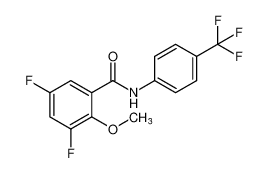 Benzamide, 3,5-difluoro-2-methoxy-N-[4-(trifluoromethyl)phenyl]- CAS:494206-57-4 manufacturer & supplier