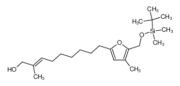 2-(tert-butyldimethylsiloxymethyl)-5-(9-hydroxy-8-methyl-7-nonenyl)-3-methylfuran CAS:494210-97-8 manufacturer & supplier