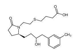 (15α)-9-oxo-15-hydroxy-16-(3-methylphenyl)-17,18,19,20-tetranor-5-thia-8-azaprostanoic acid CAS:494222-88-7 manufacturer & supplier